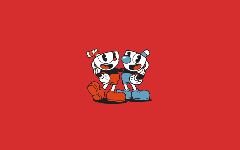 720P, Mugman, video games, video game characters, Cuphead (Video Game), Cuphead, video game art
