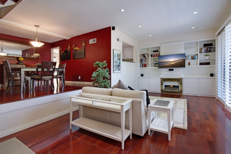 furniture, luxury, wood, modern, built structure, domestic room, home, apartment, indoors, flooring, living room, sofa, home interior, no people, wealth
