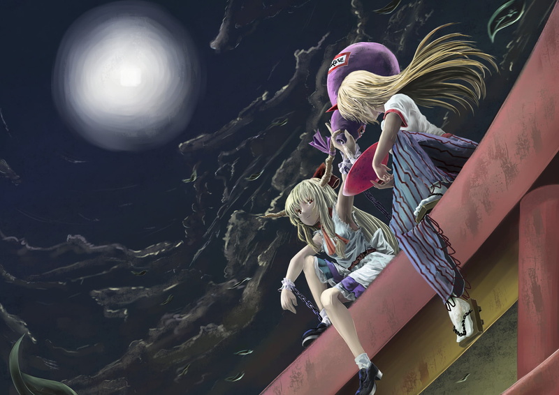 Touhou, Yuugi Hoshiguma, 720P, Anime, Suika Ibuki