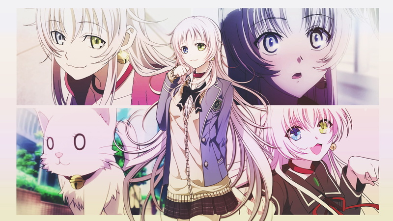 smiling, anime girls, creativity, art and craft, holding, mask, event, representation, heterochromia, human representation, variation, real people, Neko (K project)