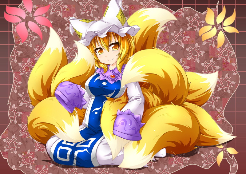 Touhou, 1080P, Anime, Ran Yakumo