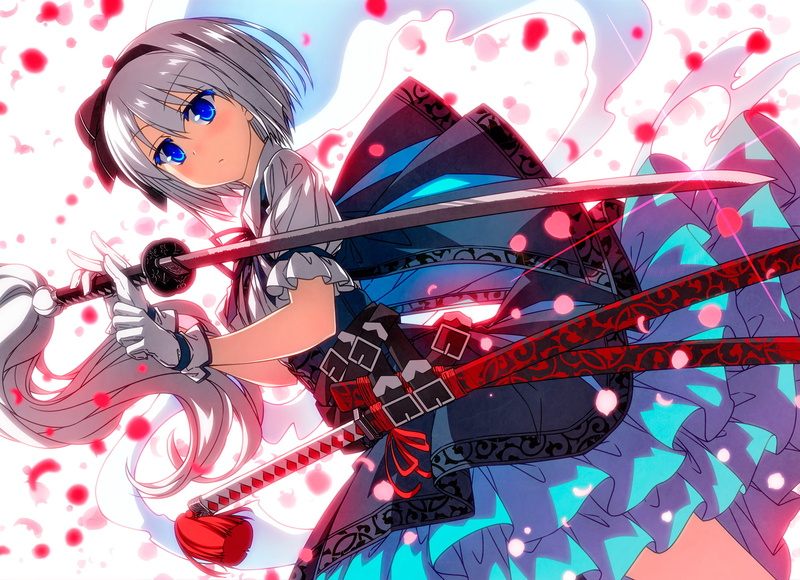 Touhou, 1080P, Youmu Konpaku, Anime