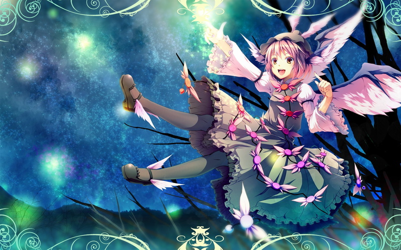 1080P, Anime, Touhou, Mystia Lorelei