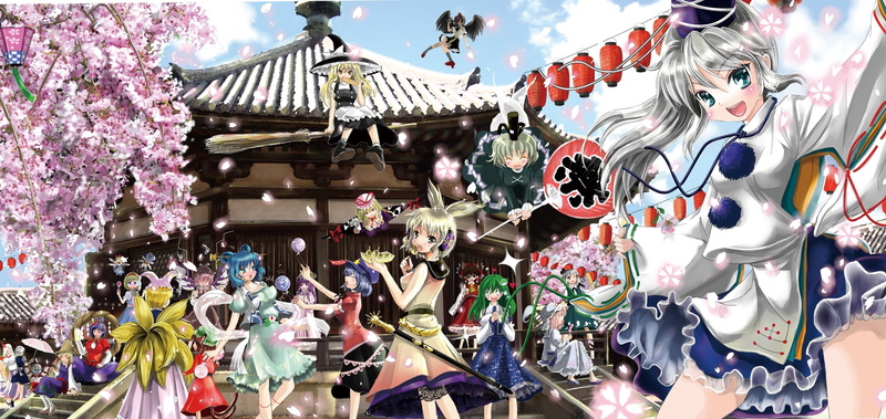 mystia, yukari, 1080P, moriya, reimu, anime, yakumo, konpaku, hakurei, Touhou, hd, Akira, suwako, ch, youmu, lorelei, art, izayoi, sakuya