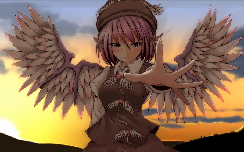 Mystia Lorelei, 720P, Touhou, Anime