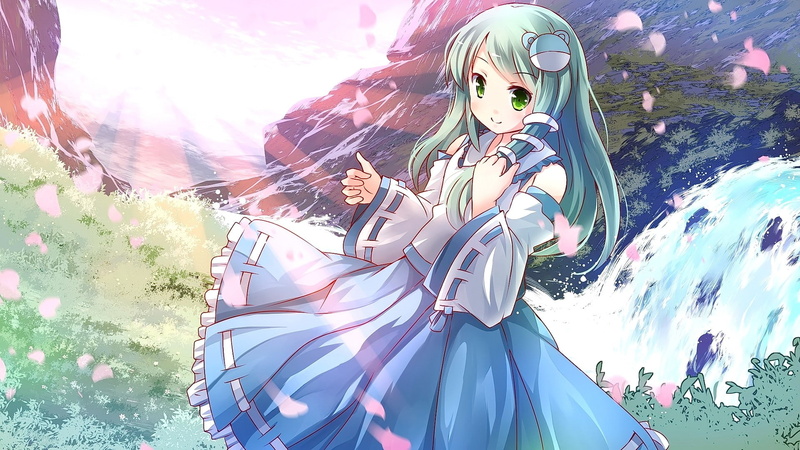 outdoors, women, Touhou, standing, plant, sunlight, beauty, fashion, anime, anime girls, leisure activity, young women, young adult, lifestyles, people