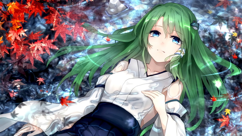 Anime, Touhou, Sanae Kochiya, 1080P