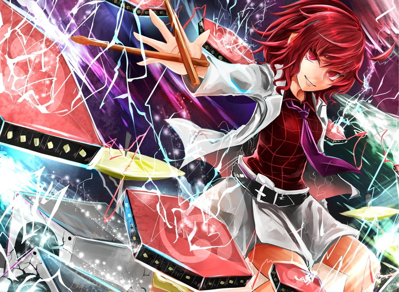 Anime, 1080P, Touhou, Raiko Horikawa