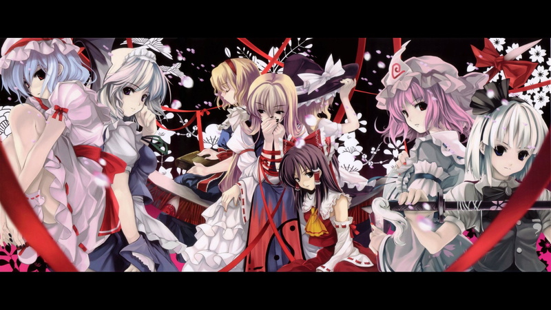 Youmu Konpaku, Marisa Kirisame, Anime, Yuyuko Saigyouji, 1080P, Reimu Hakurei, Yukari Yakumo, Remilia Scarlet, Alice Margatroid, Sakuya Izayoi, Touhou