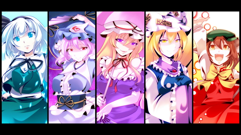 yuyuko, animal, youmu, konpaku, ran, touhou, ears, chen, 1080P, yakumo, yukari, saigyouji