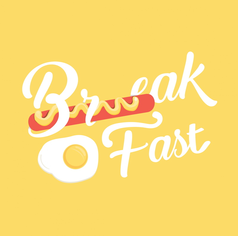 Characters, Vector, Gourmet, Drawing, processed meat, 4K, unhealthy eating, Yellow, night, text, Typography, Eating, Fried, Graphic, communication, Eggs