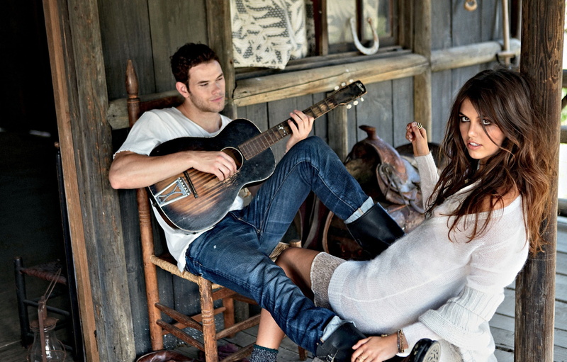 enjoyment, musical Instrument, home, jeans, adult, plucking An Instrument, romance, outdoors, women, beautiful, casual Clothing, females, leisure Activity