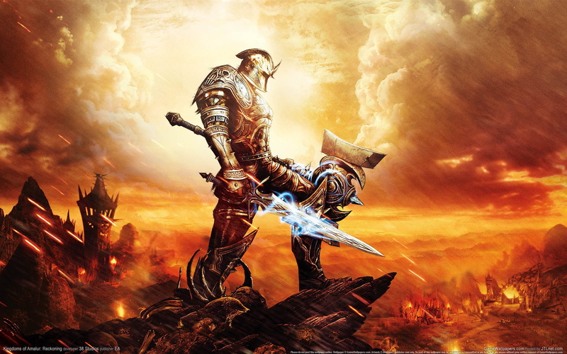 poster, Reckoning, Kingdom, kingdoms, amalur, game, 1080P