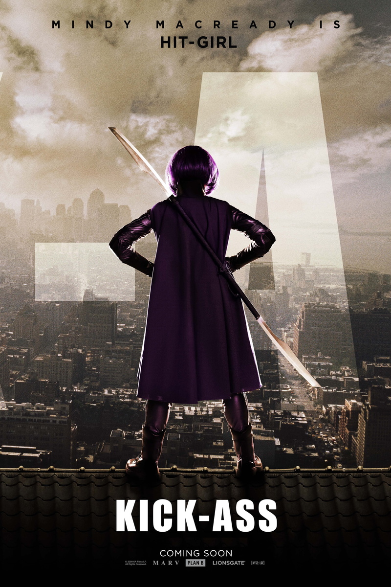 hd, movie posters, movie, hit, Kick-Ass, Hit Girl, 5K, posters, girls, kickass, hot, girl, art, people