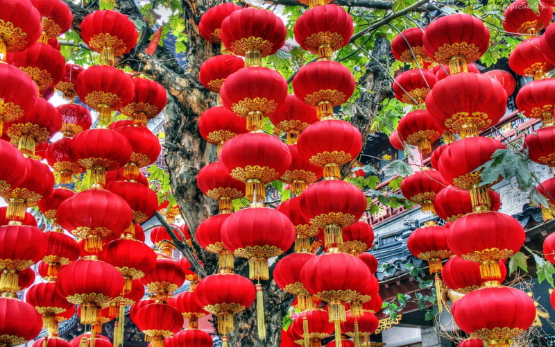 abundance, christmas lanterns, in a row, new year, no people, decoration, colors, chinatown, full frame, day, outdoors, land, backgrounds, east Asian Culture