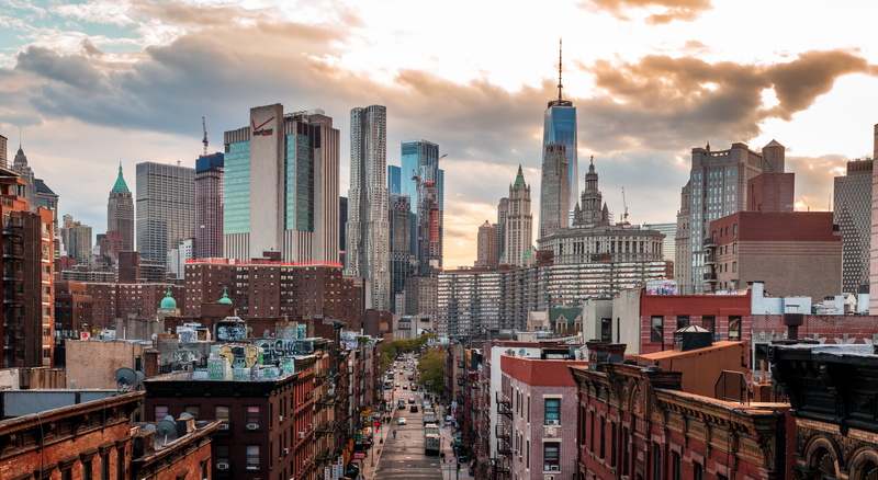 New York, Chinatown, Manhattan, 8K