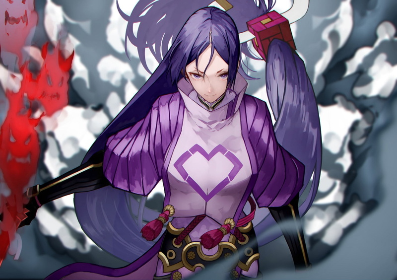 720P, Fate/Grand Order, yoshi55level, anime, anime girls, Minamoto no Yorimitsu (Fate)