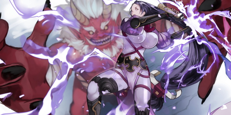 Minamoto no Yorimitsu (Fate), anime girls, 1080P, yoshi55level, Fate/Grand Order, anime