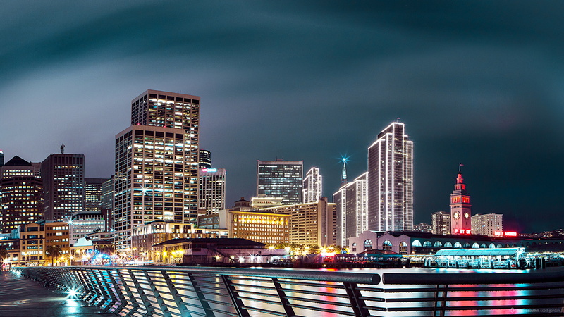 francisco, world, san, hd, travel, travel and world, 2K, nightscape