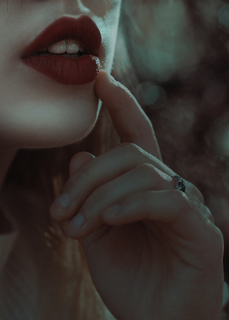 500px, women, red lipstick, lips, 720P, Alpha Moon