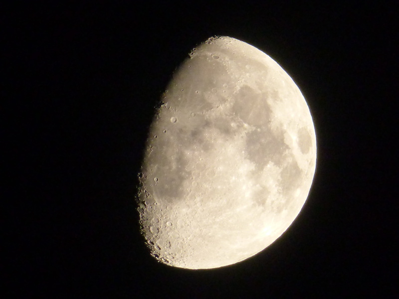 sky, space, science, space and astronomy, exploration, gibbous, waning, space exploration, discovery, moonlight, tranquility, outdoors, light, nature, moon