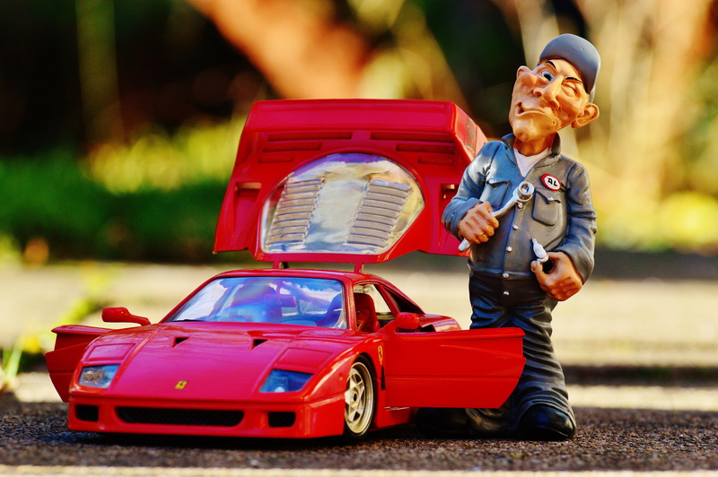 car, ferrari, mode of transportation, toy, sports car, one person, childhood, outdoors, 4K, happiness, speed, model car, smiling, portrait, front view