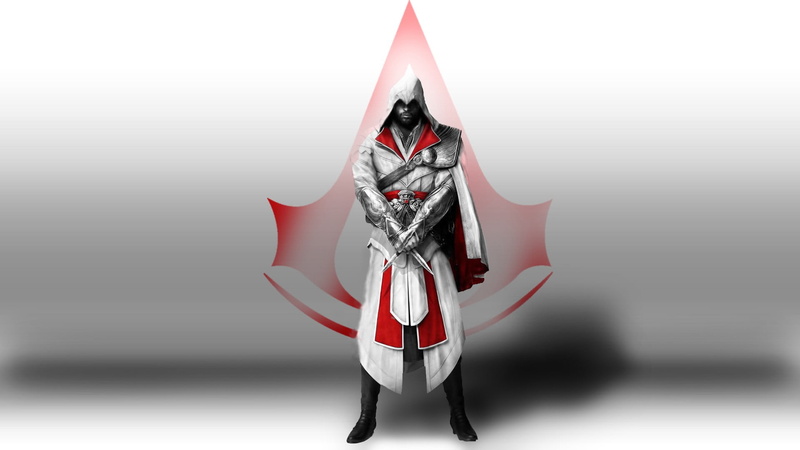 arts culture and entertainment, Assassins Creed, full length, assassin, indoors, adult, unrecognizable person, art and craft, mask - disguise, one person