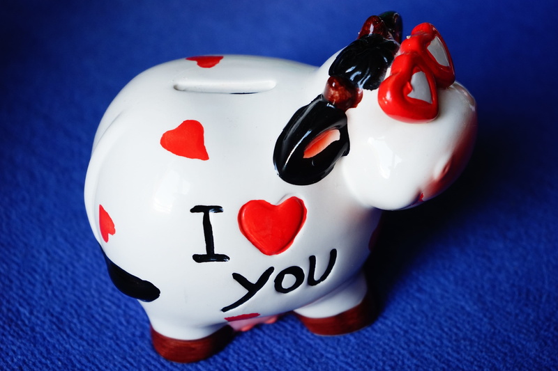 i love you, Cool, still life, fruit, colored background, savings, investment, valentines day, paint, animal representation, finance, friendship, indoors