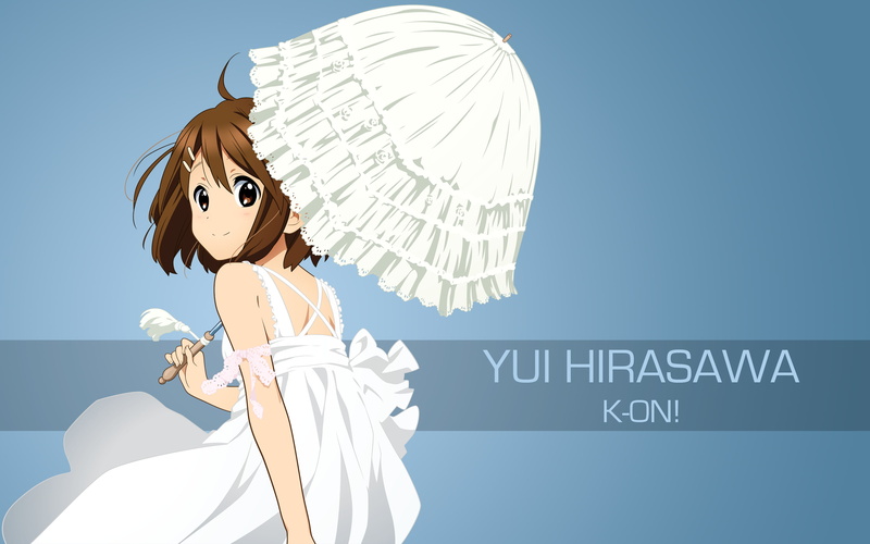 2K, anime girls, K-ON!, Hirasawa Yui