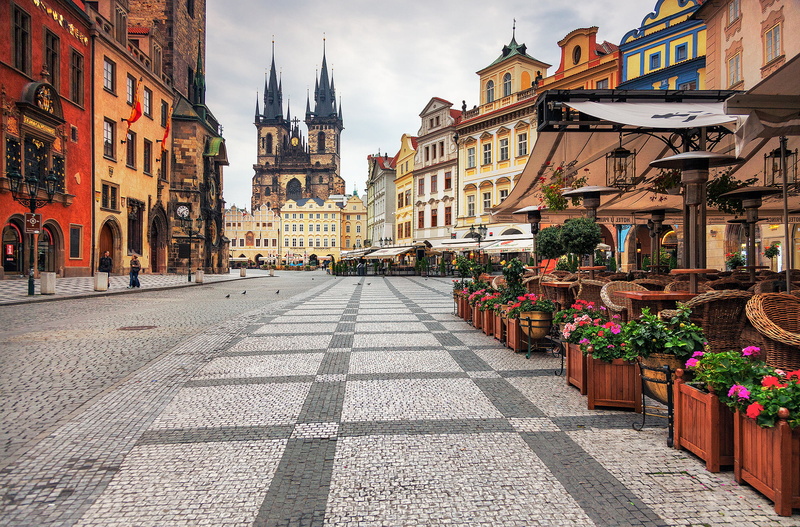 tourist, incidental people, Praha, tourism, built Structure, the way forward, famous Place, house, nature, gothic Style, cultures, cobblestone, 1080P