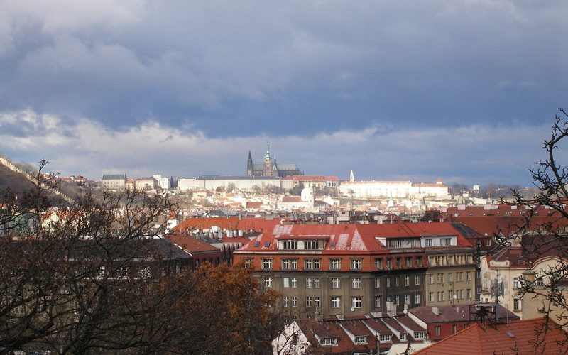 prague, urban Scene, trees, city Life, architecture, townscape, travel, structure, bohemia, outdoors, building Exterior, cloud - sky, capital Cities, cityscape