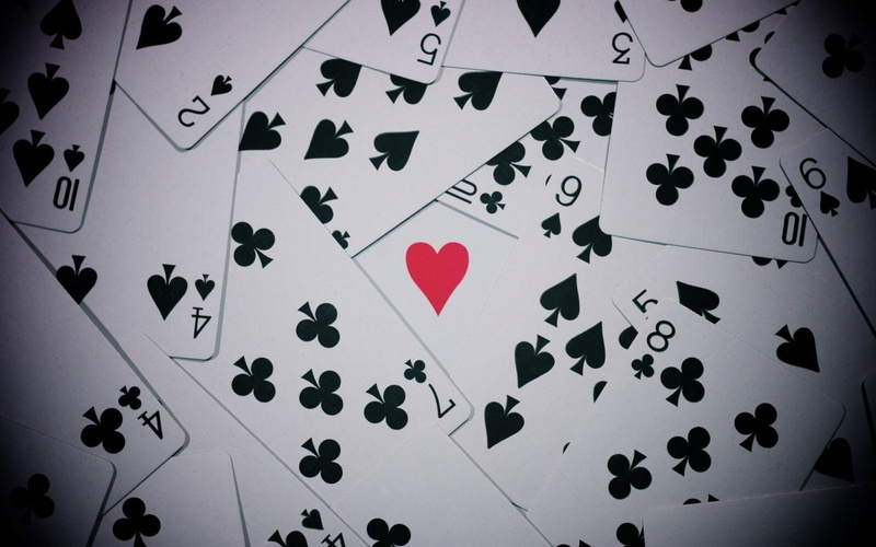 cards, 1080P, playing cards, heart