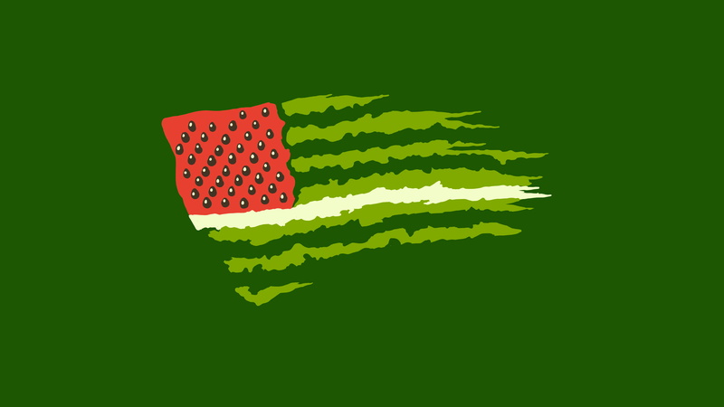 flag, black power, melons, 4K, new world order, black lives matter