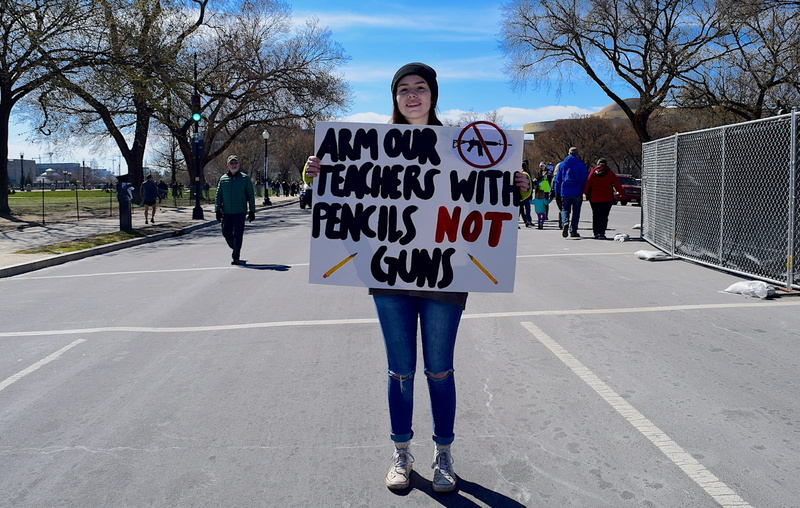 people, march for our lives, nature, road, transportation, leisure activity, demonstration, washington dc, real people, casual clothing, tree, outdoors