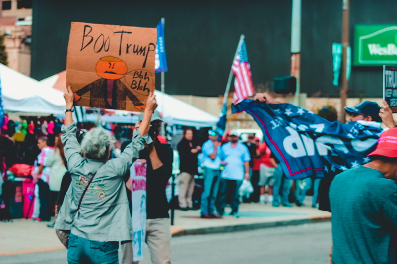 democracy, adult, signs, crowd, boo, road, banner, battle, outdoors, street, people, man, demonstration, 2K, real people, city, action, group, protest