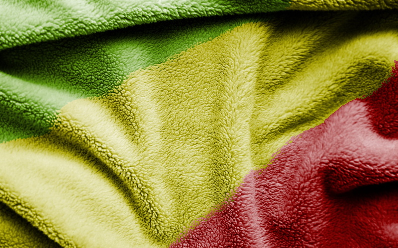 indoors, emotion, folded, textured effect, clothing, fabric, yellow, full frame, extreme close-up, no People, luxury, blanket, multi Colored, abstract