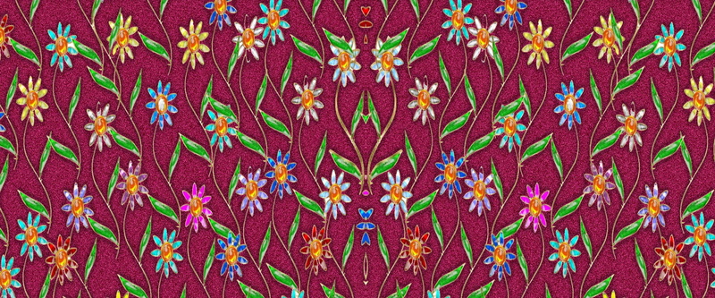 ornate, art and craft, textile, rag, creative, creativity, glow, textured, backgrounds, craft, multi colored, pattern, sparkle, close-up, floral pattern