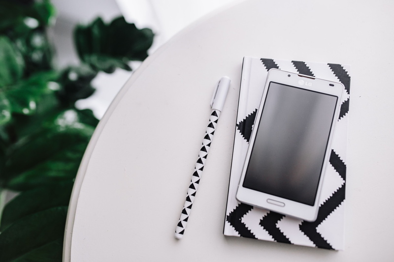 blackandwhite, coffee, white color, items, white, smartphone, publication, various, notebook, spiral notebook, day, pen, communication, outdoors, pencils