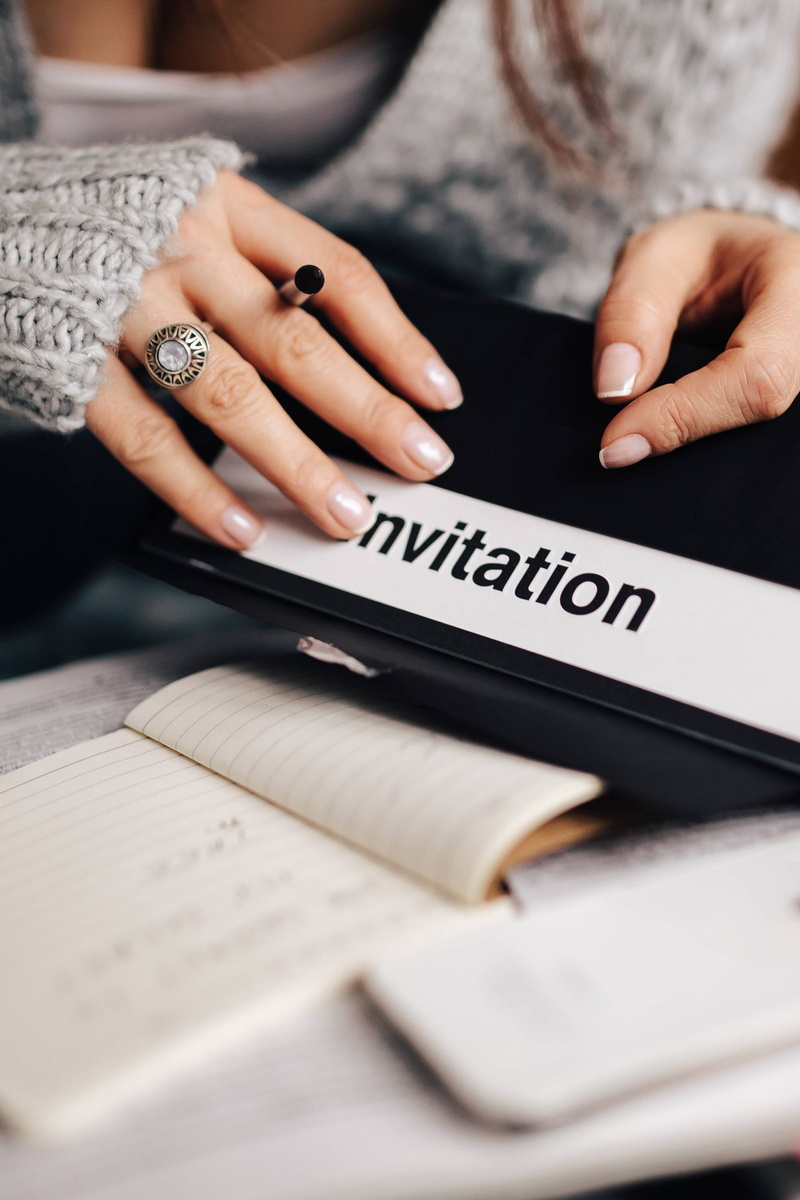 2K, hand, plan, ring, invitation, females, Woman, book, real people, indoors, selective focus, women, human Hand, adult, paper, preparing, human body part