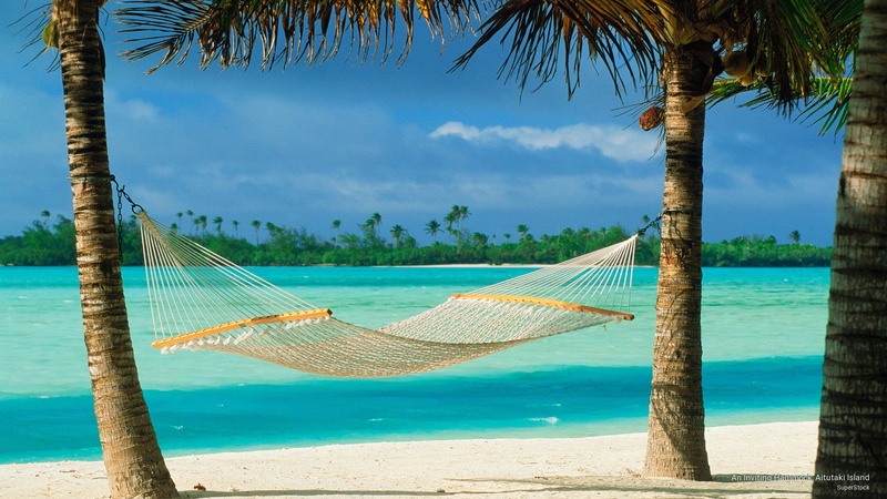 hammock, 2K, Islands, island, inviting, aitutaki