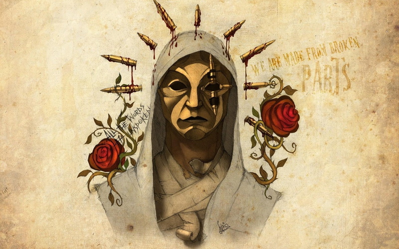 ammunition, 1080P, rose, Hollywood undead