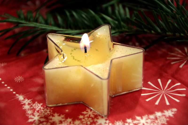light, lighted, illuminated, box - container, lights, close-up, mood, candle, christmas time, flame, sparkle, candlelight, focus on foreground, holiday