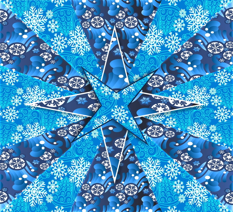 repetition, ceiling, no people, pattern, full frame, shiny, stars, patterns, blue, design, textile, festive, gifts, colorful, backgrounds, abstract