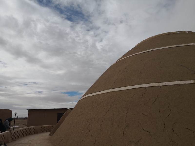 house, outdoors, architecture, observatory, built structure, tourism, bunker, staircase, khur, nature, sky, window, 5K, pyramid, dome, pillar, cloud - sky