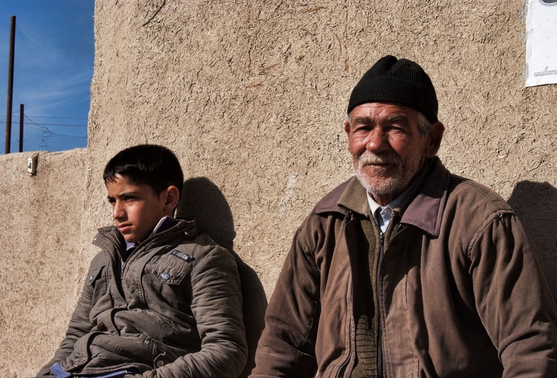 man, leaning, outdoors, architecture, grandchild, isfahan, iran, farmer, senior adult, men, males, grandson, built structure, people, sitting, wall, senior men