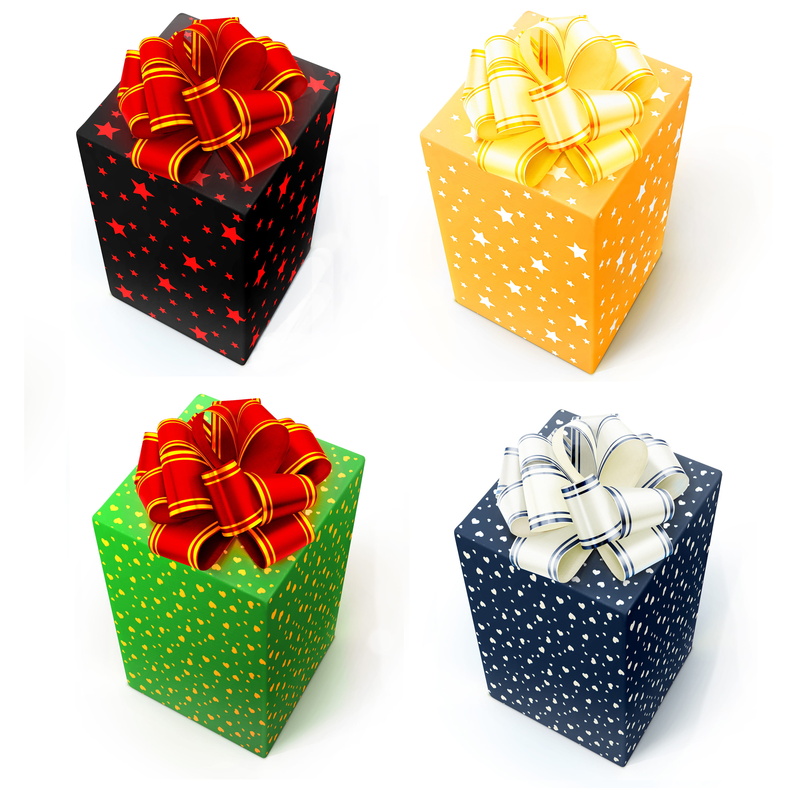 package, ribbon - sewing item, design, colorful, gift box, object, box - container, xmas, christmas, giftbox, collection, cut out, emotion, shopping, color