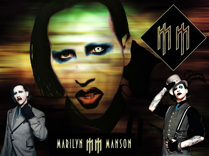 industrial, 720P, manson, heavy, marilyn, poster, rock, glam, shock, metal, hard