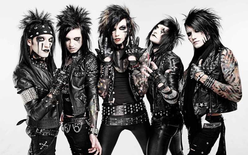 glam metal, 2K, heavy metal, hard rock, black, veil, brides