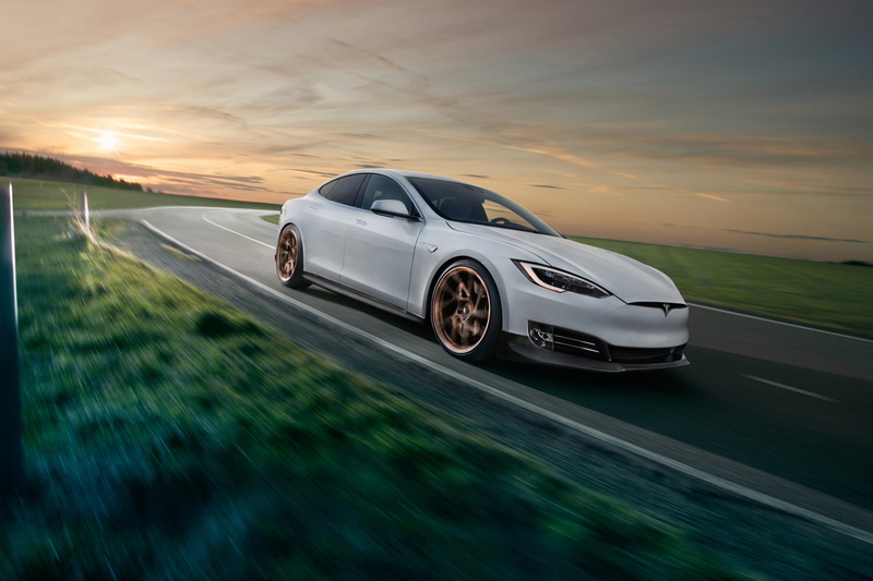 motion, motor vehicle, tesla, outdoors, sunset, speed, tesla model s, novitec, transportation, hd, sunlight, travel, road trip, land vehicle, car, nature