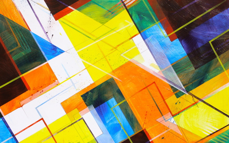 orange, art, Abstract, 2K, form, yellow, geographic, Best s, background, green, flower, hd backgrounds, muticolored, s